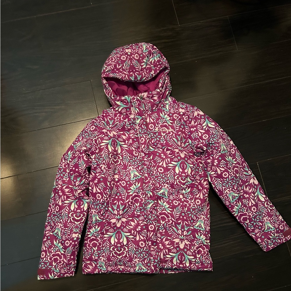 Columbia Patterned Hooded Jacket
